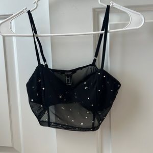 Forever 21 starry going out tank top size small